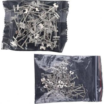 Kit de Nivelación de Azulejos DIY – Agujas de Acero + Pernos T 0,9/Instalación 1,5 mm