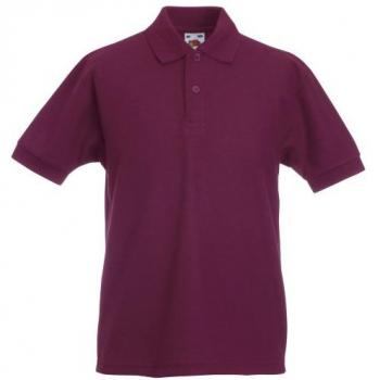 Bordeaux Kids Piqué Poloshirt