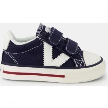Victoria Tribu Blue Canvas Sneakers