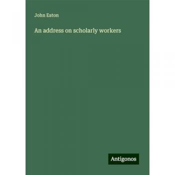An address on scholarly workers