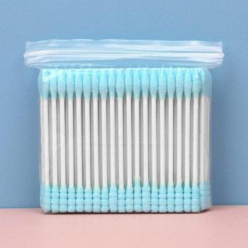 Disposable Cotton Buds for Makeup and Ear Cleaning, 100/200 Pcs