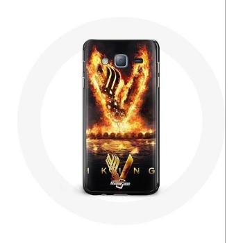 Funda Negra Viking J3 2016 con Estilo de la Serie 6 y Emblema V