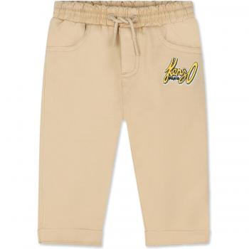 Pantalon Élastique pour Garçon Kenzo 12 mois Beige