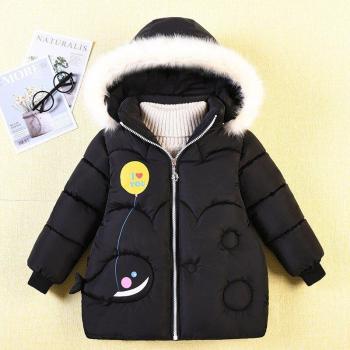 Kapuzenjacke für Mädchen, dick und warm für den Winter