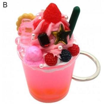 Joyería de Resina: Taza de Helado Colgante