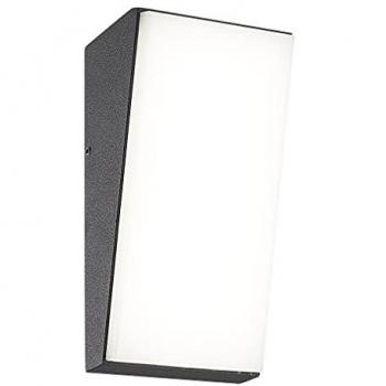 Aplique Exterior Vertical 9W IP65 Gris Oscuro