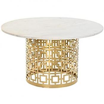 Mesa de Centro Auxiliar DKD Home Decor 76 x 76 x 43 cm