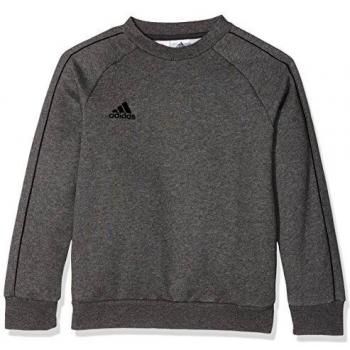 Adidas Core 18 SS Felpa Unisex Bambini Grigio