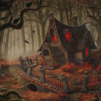 Spooky Haunted House Stair Stickers