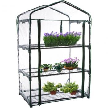 Garden Flower Plants 3-Tier Waterproof PVC Cover Greenhouse