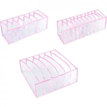 Three-Piece Underwear Drawer Organizer