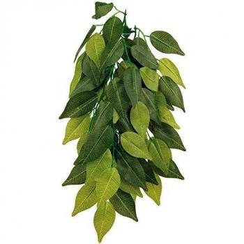 Ficus Synthétique avec Feuilles en Soie, Dimensions : Diamètre 20 cm, Hauteur 30 cm
