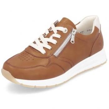 Remonte Sneaker in Braun antilope/porzellan