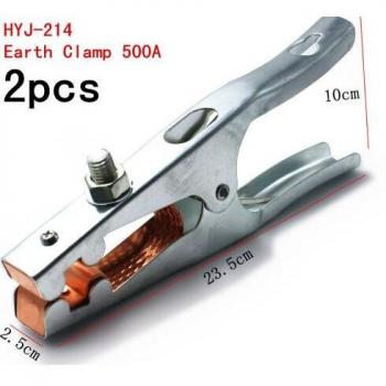 2 pcs 500A Welding Machine Ground Clamp