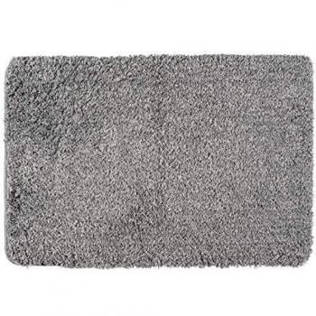 Tapis de salle de bain WENKO 23094100 gris clair 90 x 60 cm