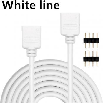 Cable de alambre con conectores 4 PIN para tira LED RGB
