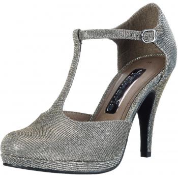 Tamaris 24429 Tacón Platino Mujer – 40 EU