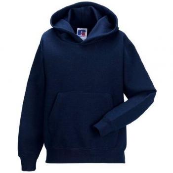 Jerzees 9-10 French Navy Kids’ Sweatshirt with Hood