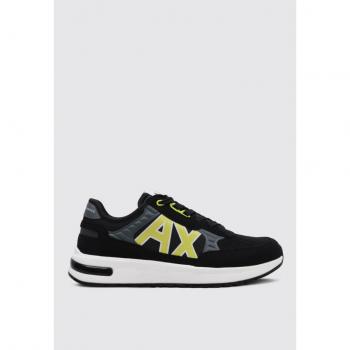 Tênis Armani Exchange XUX090 Tecnofibra Preto