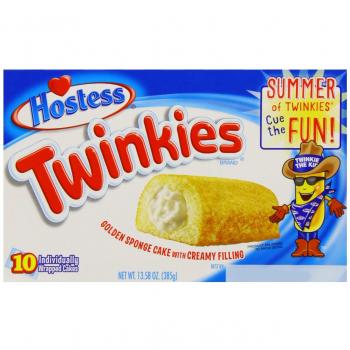 Hostess Twinkies 385 g – 1‑Pack, 10 Stück im Gesamtset