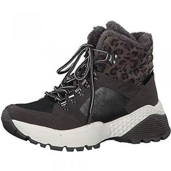 S.Oliver Stiefel Stiefeletten Stein-Schwarz-Weiß 5-25242-23-212