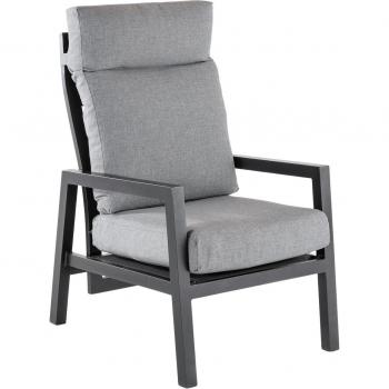 Alumino Recliner Antracita Jardín Hidráulico