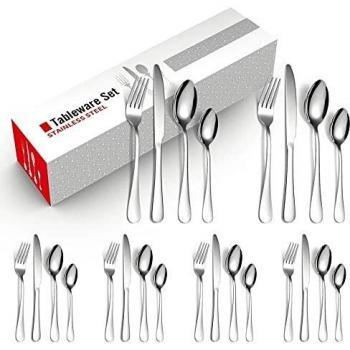 Premium 24‑Piece Kitchen Cutlery Collection