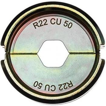 Pinza DinCu Crimp R22 Cu 50 Milwaukee con Batteria