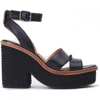 Sandalones Carina Negra tamaño 40