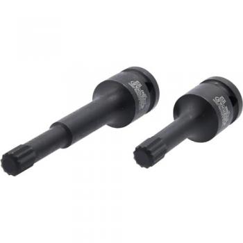 Jeu de douilles à chocs KS Tools 1/2 XZN, 2 pièces