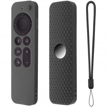 Protector Flexible de Piel para Apple TV 4K Stick Remote