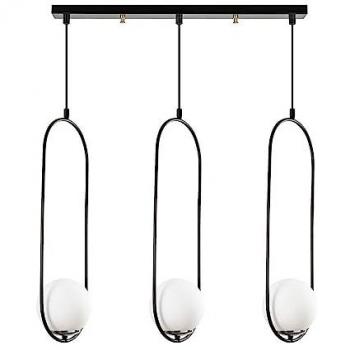 3-Light Globe Tracking Pendant by Netlighting