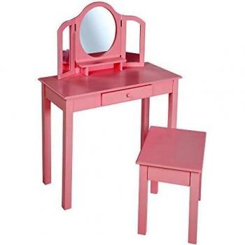 Roba Toeletta Bambini Rosa Sgabello 68x32x106 cm