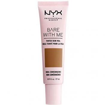 NYX Bare With Me Getönter Hautschleier, BB-Creme, 27ml, Zimt Mahagoni