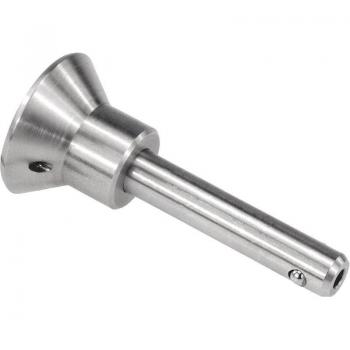 Kipp Autoblocco Sfera D1 6mm L 10mm, Bullone Inox
