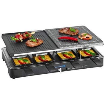 Raclette familiale Clatronic RG3518 – 8 assiettes