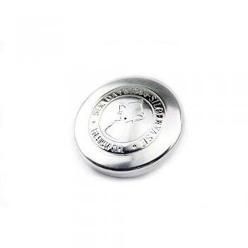 Aluminium-Tankdeckel 60 mm – Hochglanzpolitur – Six Days 1964 Silbervase (MZ/Simson)