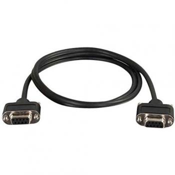 C2G 52147 Serial RS232 DB9 Cable F/F, 3 Feet