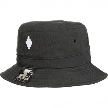 Marcelo Burlon, Hats, male, Black, Size: ONE SIZE Elevate Your Style with the Cross Bucket Hat