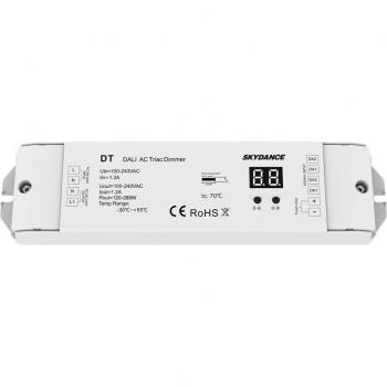 DALI AC Triac Dimmer 220V 110V 230V AC 1 Channel 1.2A 288W