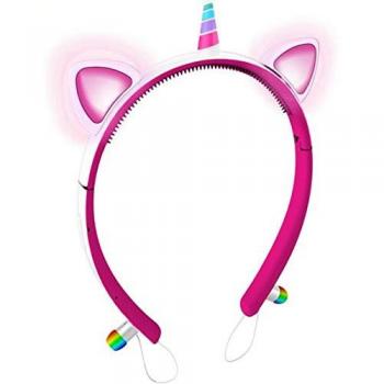 EKids HY‑FUNI‑EU‑PNK Bluetooth‑Hörkopfband Rosa