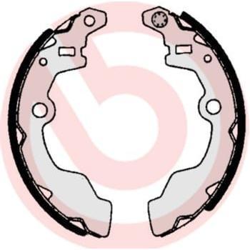 S 79 514 Brembo Bremsbacken‑Set (Hinterachse)