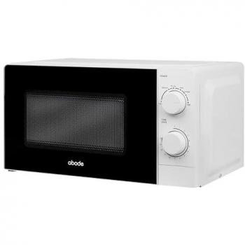 Abode AMM2005 – 20 L White Manual Microwave with Defrost