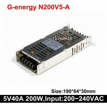 Slim 5V 40A LED Power Supply by G-Energy