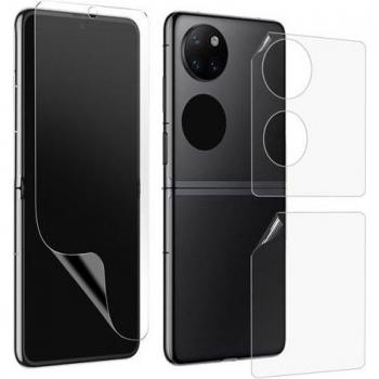 Imak 3‑teilige P50 Pocket Schutzfolie – Transparent, Huawei Smartphone