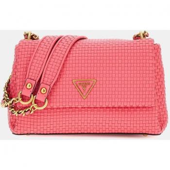 GUESS Sac à épaule bandoulière rose pour femme Etel Convertible Xbody Flap Watermelon 264184