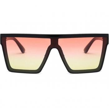 Gradient Lens Oversized Sunglasses for Women