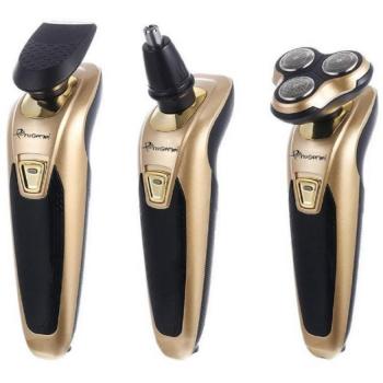 Rifinitore Elettrico 3in1 Ricaricabile Regolabarba e Naso GM578