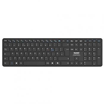 Port Designs 900903-R-UK – Clavier Maison Bluetooth QWERTY Anglais britannique Noir Neuf