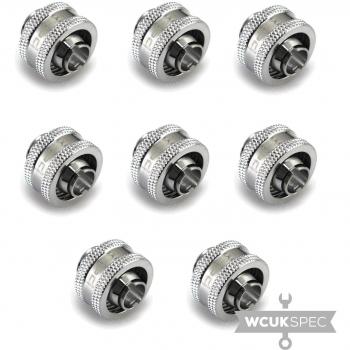 XSPC G1/4 Compression Fittings 3/8 ID 5/8 OD Pack of 8
